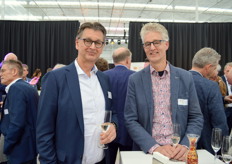 Rien Bot van Agro Energy en Willem v/d Voort van Levoplant